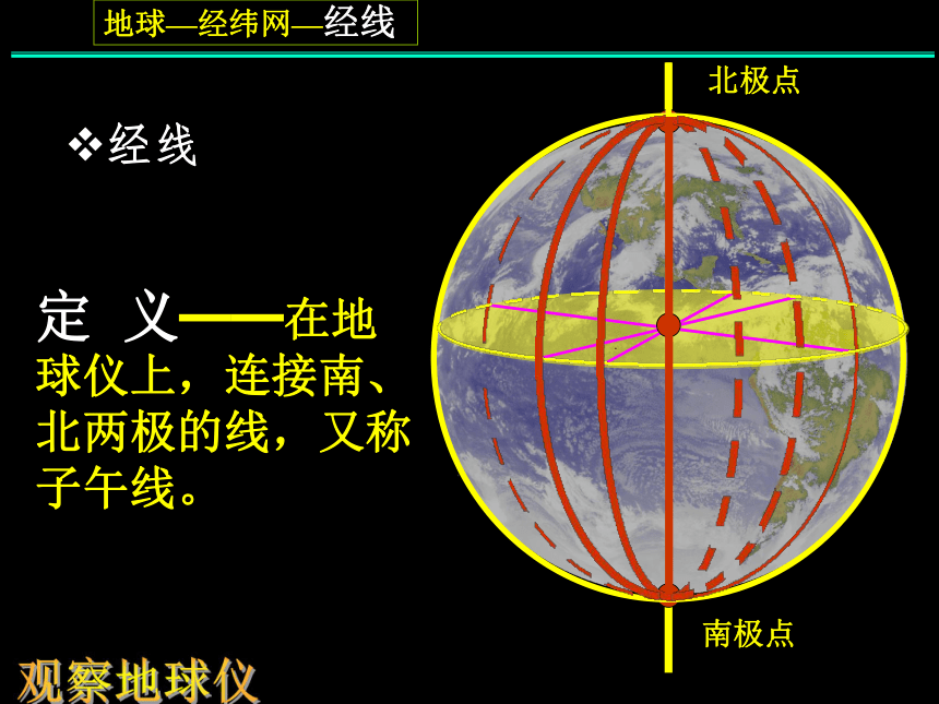 地球仪和地图（第一课时）