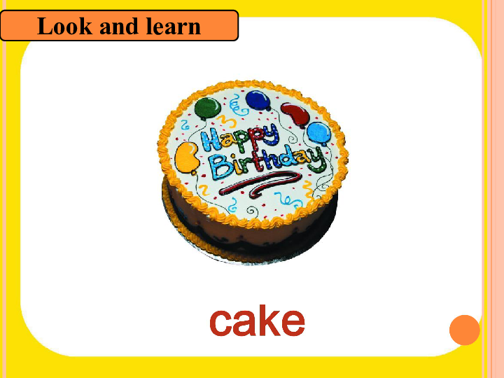 单词创意画cake图片