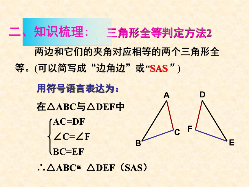 人教版八年级上册数学课件：12.2全等三角形的判定（3）— ASA AAS(共17张PPT)