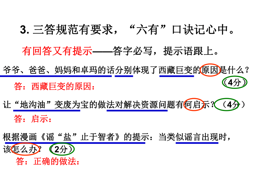 2012年中考社会思品考前终极辅导系列——解题指导（4）