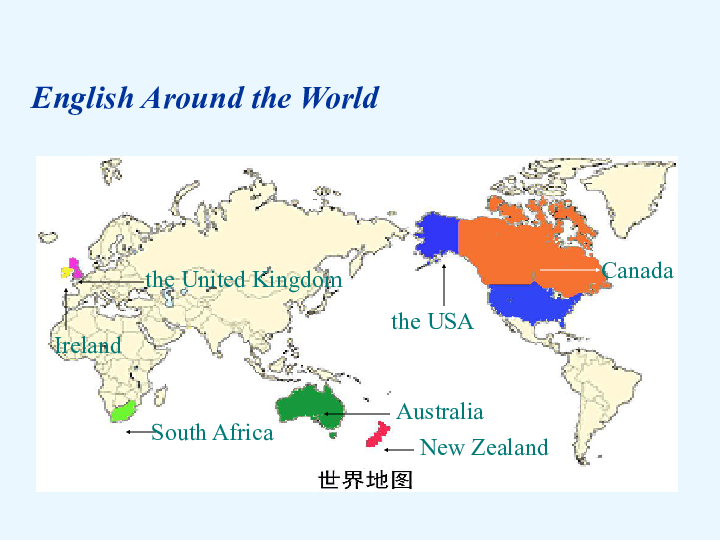 人教课标版高中英语必修1 Unit 2 English around the world单元课件（82张）