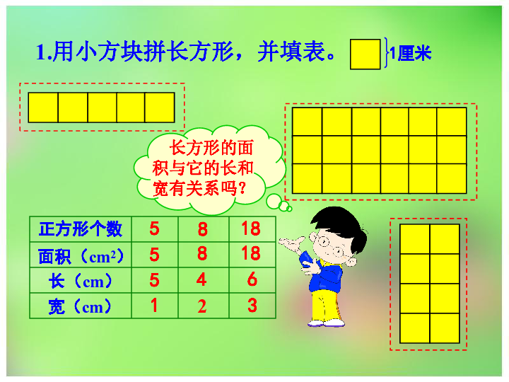 2.2长方形和正方形面积的计算 课件（10张PPT）