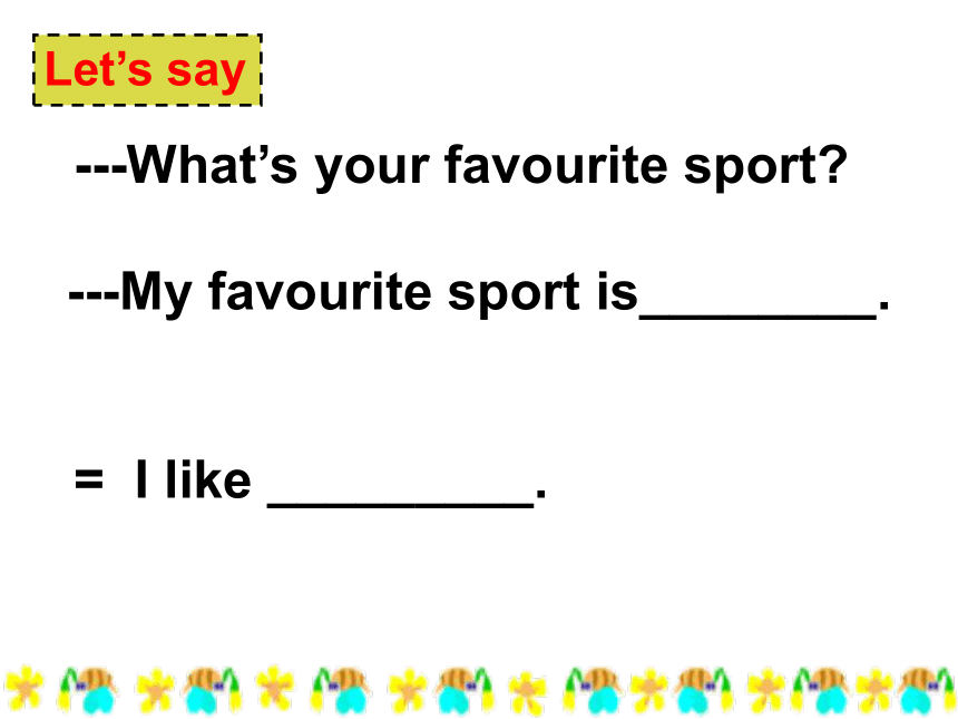 Starter Module 4 My everyday life.Unit 3 What's your favourite sport?