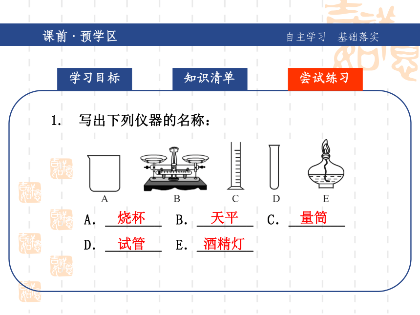 1.2 走进科学实验室