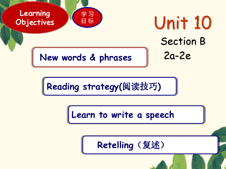 鲁教版英语九年级全册Unit 10 I remember meeting all of you in Grade 6.Section B 2a-2e阅读课件（26张PPT无素材）