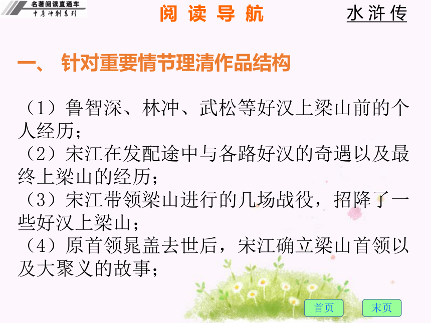 2018届九年级中考冲刺名著阅读直通车课件：二、水浒传课件 (共225张PPT)