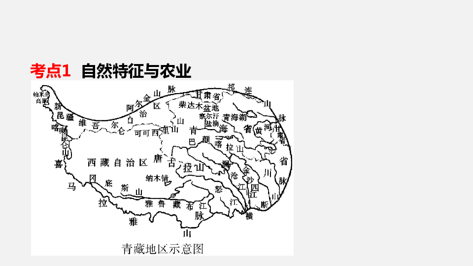 2020年中考地理教材基础知识复习：中国地理 第九章 青藏地区（41张ppt）