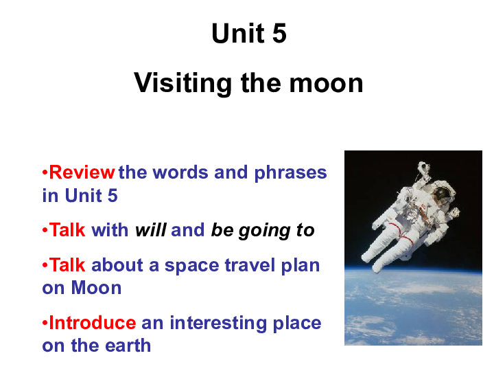 Module 3 Travels Unit 5 visiting the moon Visiting the Space Hotelμ