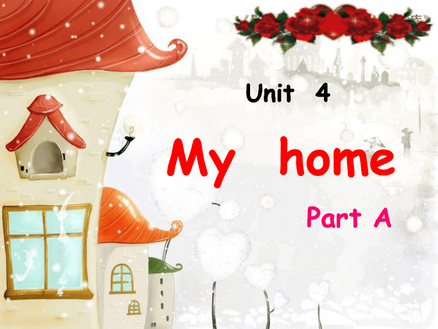 Unit 4 My home PA Let's talk 课件