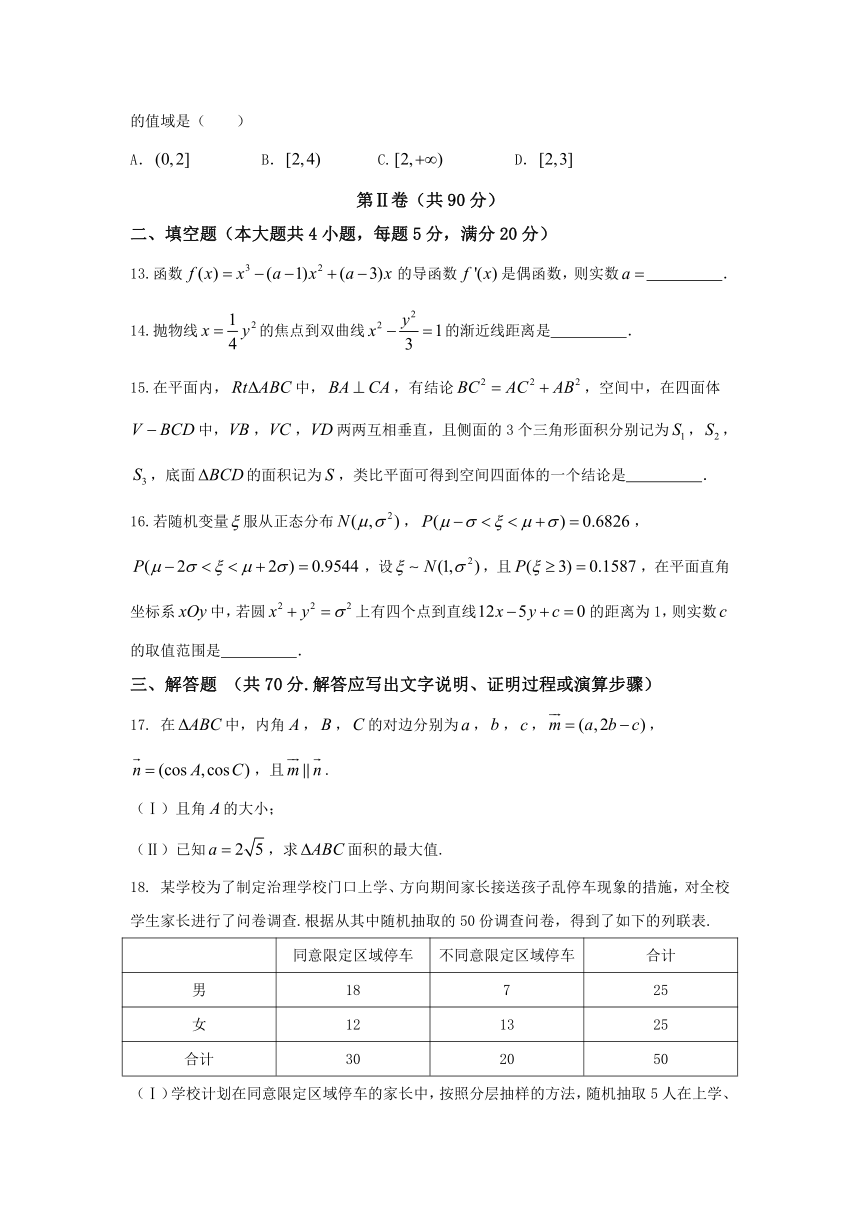 云南省民族中学2017届高三适应性考试（六）数学（理）试题 Word版含答案