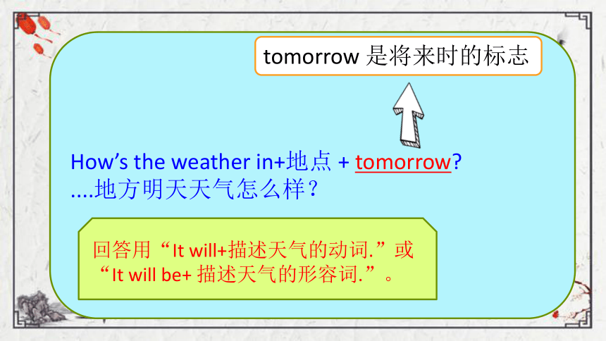Unit 5 Weather Lesson 3  It will snow课件（37张PPT)