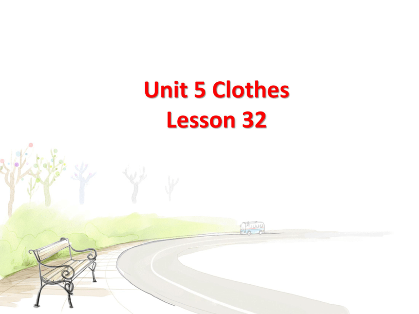 Unit 5 Clothes Lesson 2 课件