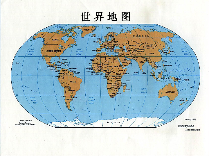 地球仪和地图