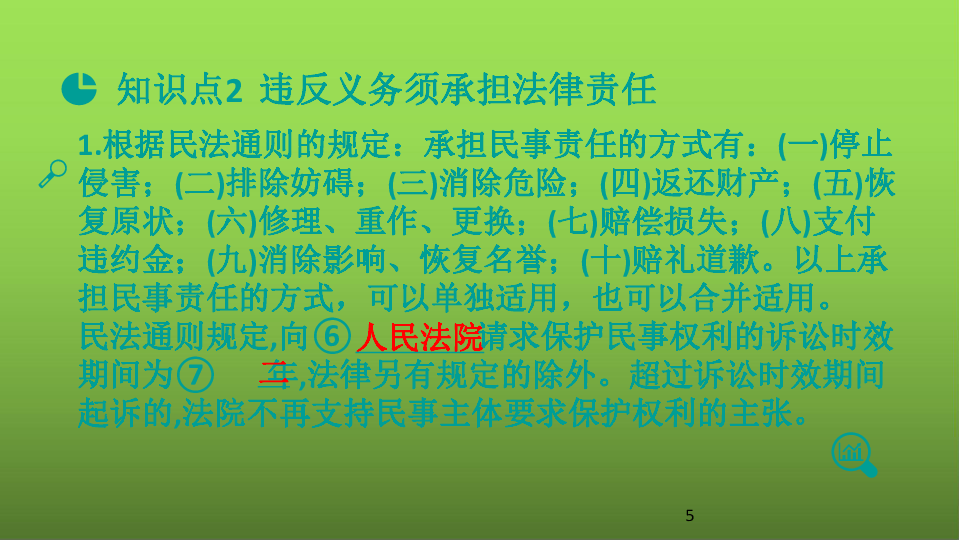 2021版高考政治一轮复习新高考使用课件 生活中的法律常识（95张PPT）