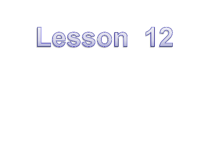 Unit 2 There is a park near my home. Lesson 12 课件（40张PPT）