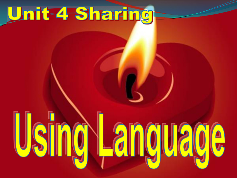 人教版选修7 Unit4 Sharing Using-language课件(共98张PPT)