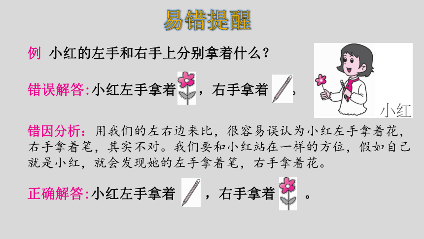 人教版数学一年级上册2.2 左、右  课件（20张ppt）