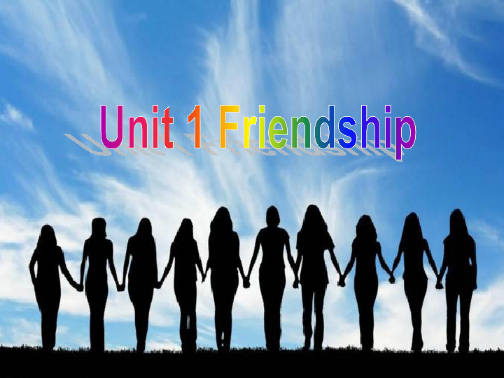 人教版高一英语必修一Unit 1 Friendship Language points课件（58张）