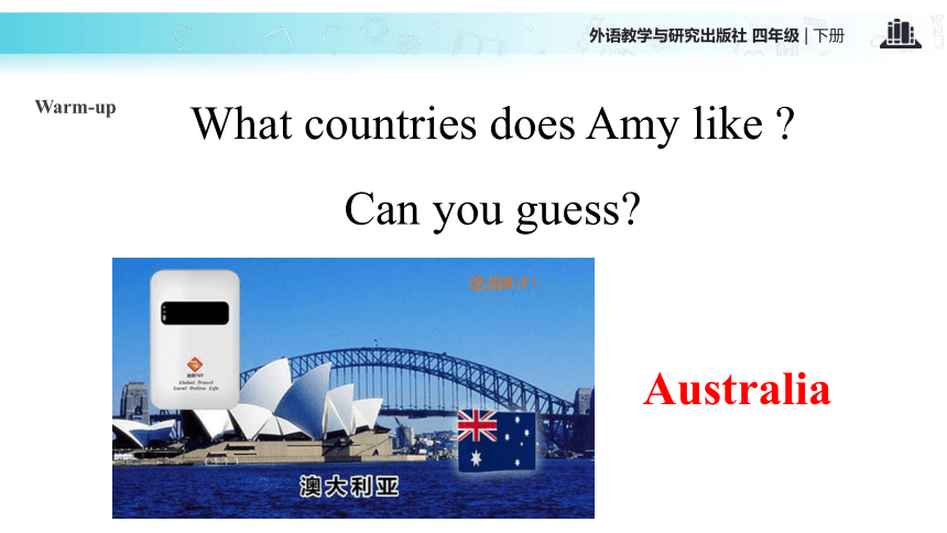 Module 9 Unit 1 Why do you like Australia 课件