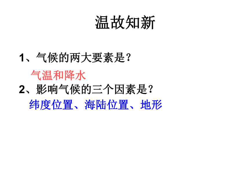 人教版（新课程标准）初中地理七年级下册第六章第二节 自然环境（复杂的气候） 课件（共37张PPT）