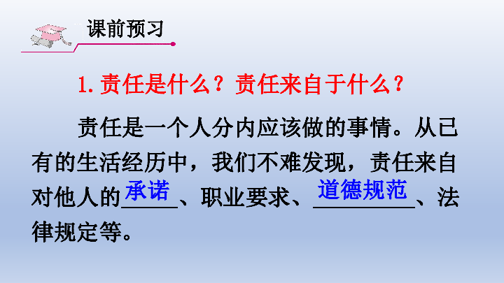 辽宁省法库县东湖第二初级中学人教版道德与法治八年级上册课件：3.6我对谁负责 谁对我负责 (共36张PPT)