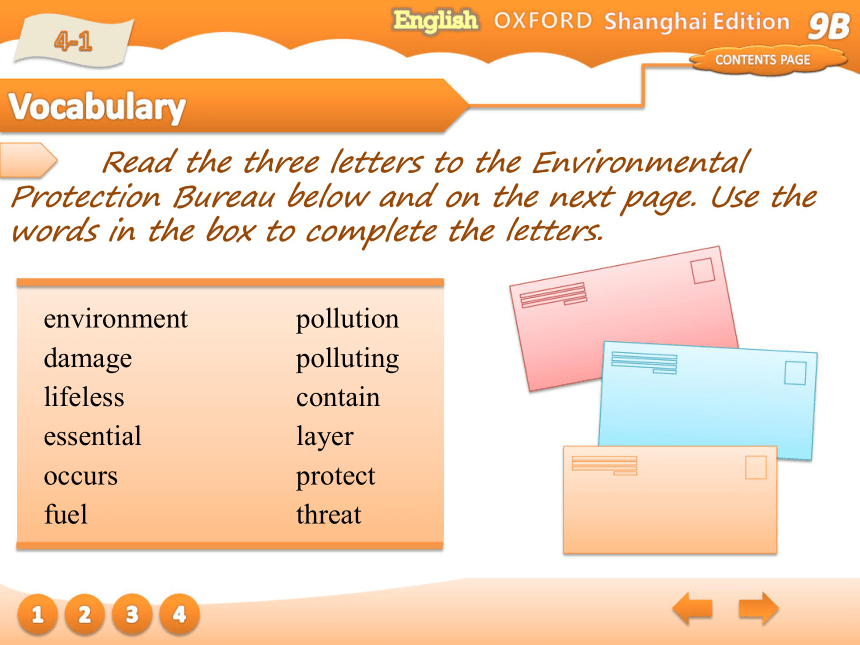 牛津上海版英语九年级下册课件：Module1 Unit 1 Saving the Earth Workbook（共38张PPT）