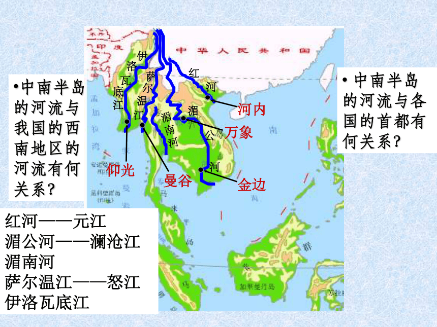 人教版七年下册7.2东南亚(共59张PPT)