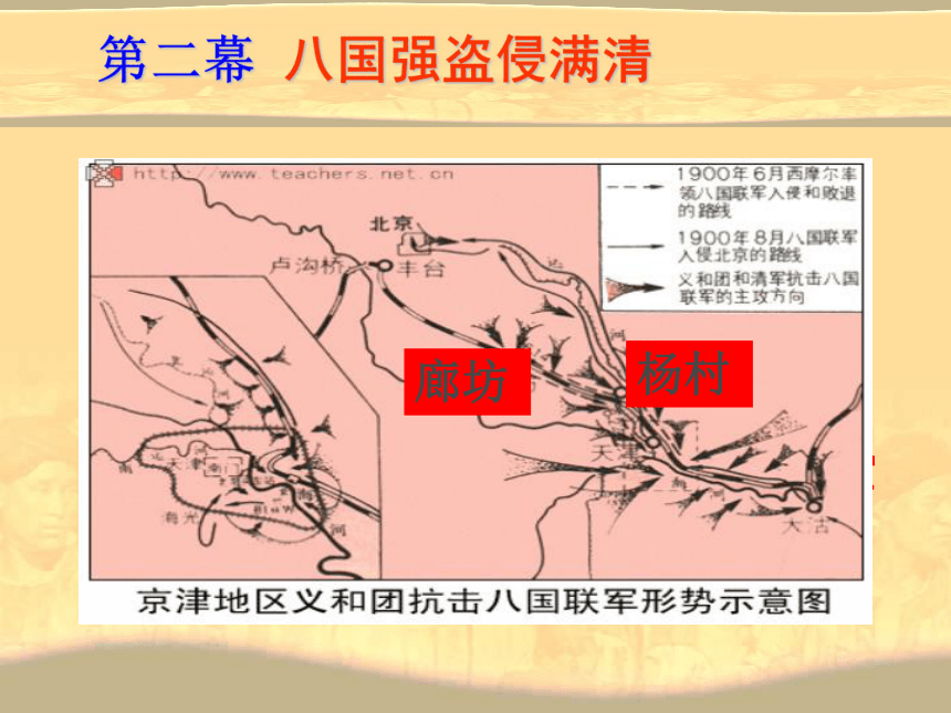 北师大版八年级历史上册第4课 八国联军侵华战争 课件 （共25张PPT）