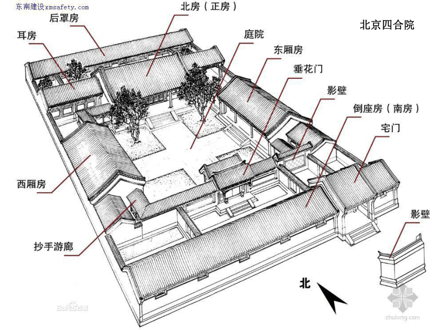 明代民居平面图图片