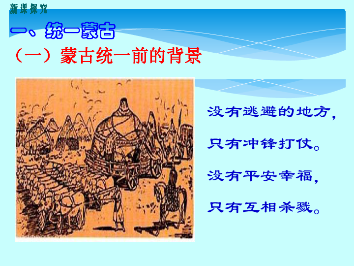 人教部编版七年级历史下册第10课 蒙古族的兴起与元朝的建立课件 (共24张PPT)