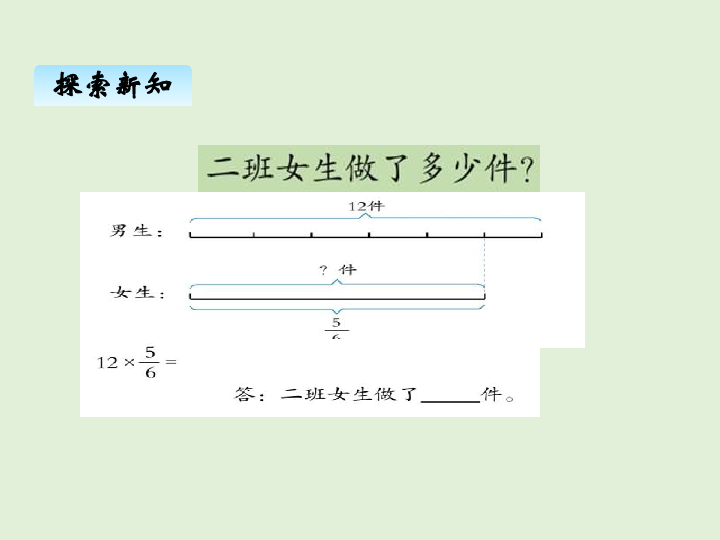 一、 小手艺展示3求一个数的几分之几是多少 课件（28张ppt）