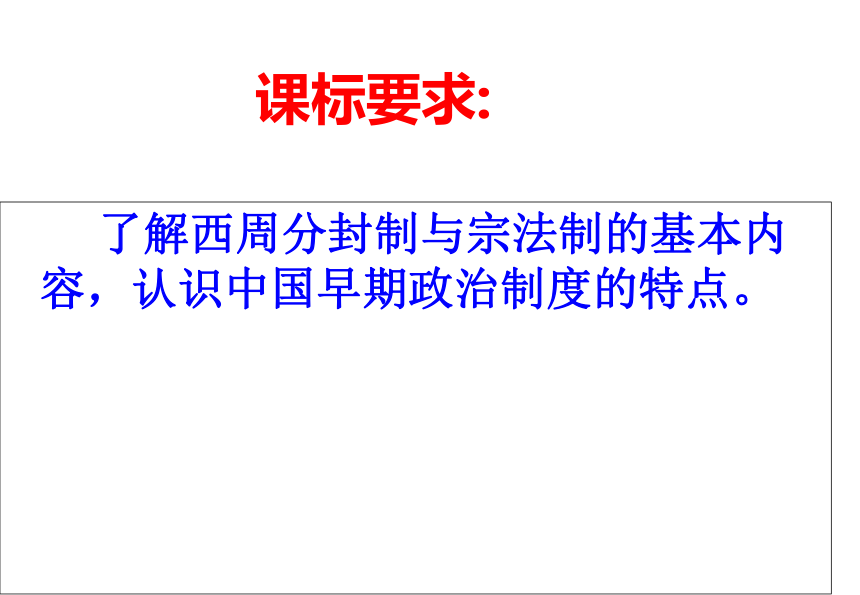 人民版必修一专题一第一课中国早期政治制度的特点（共57张PPT）