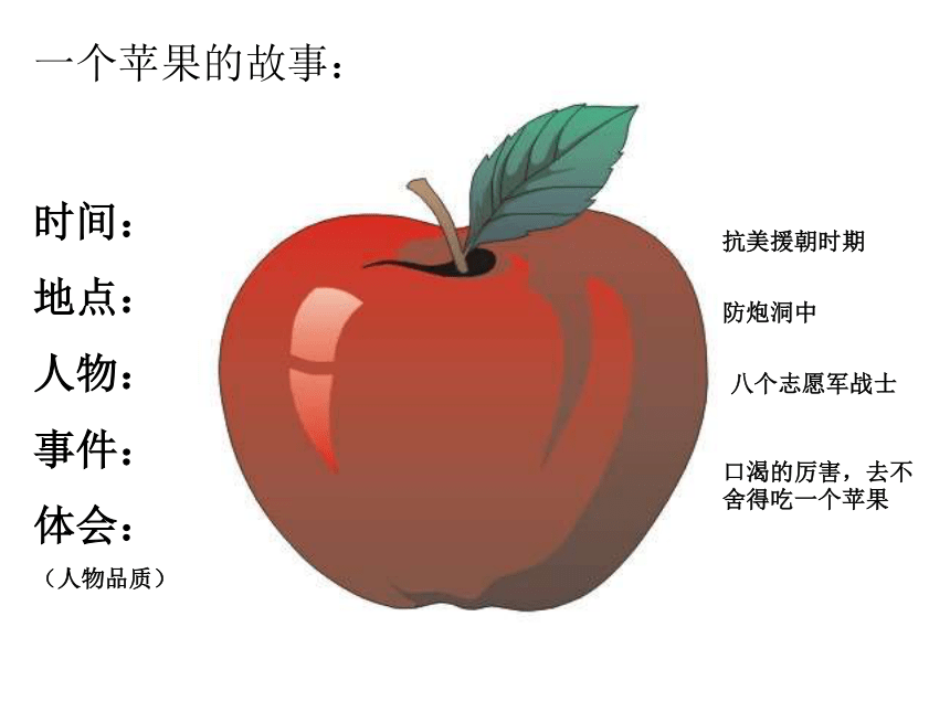一个苹果 课件2