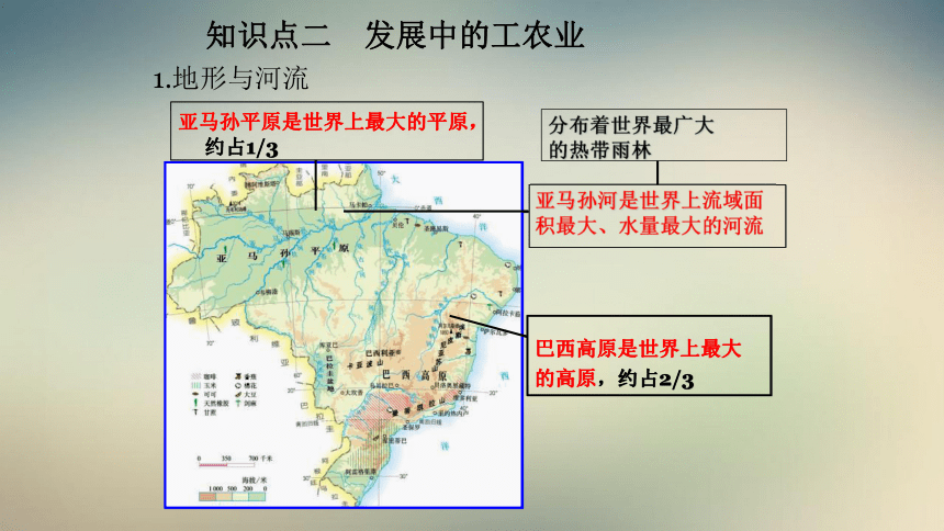 地形,气候,河流发展中的工农业人口和人种巴西的地理位置大量混血种人