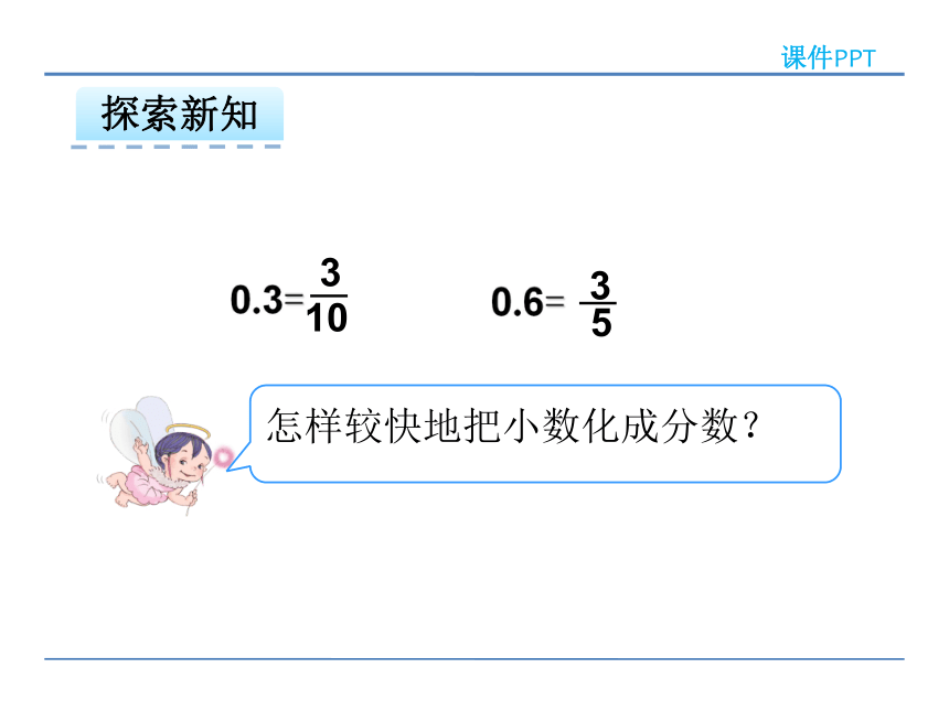 人教版小学五年级数学下 4 分数和小数的互化 课件 (共28张PPT)