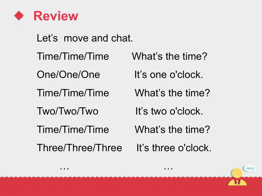 Lesson 8 What’s the time?课件 第三课时