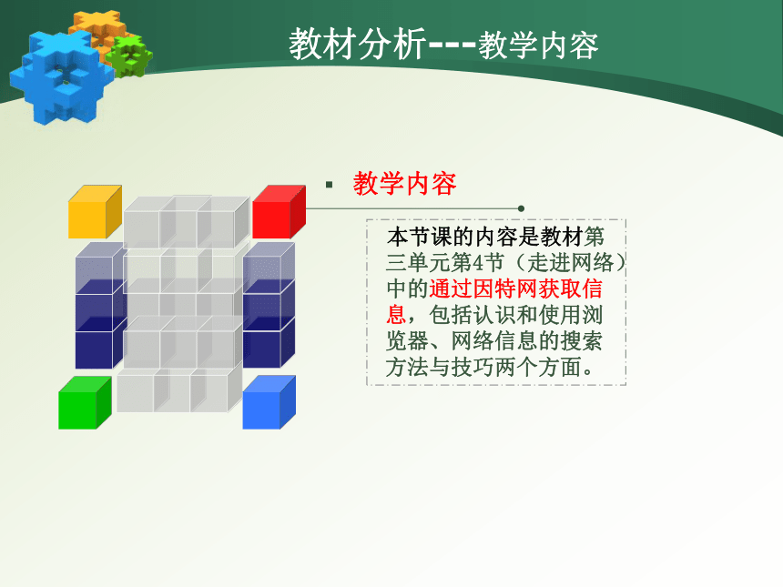 沪科版七上信息技术 3.4通过因特网获取信息 说课课件（19ppt）