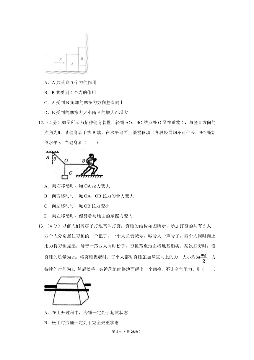 2020-2021学年河南省高一（上）期末物理试卷