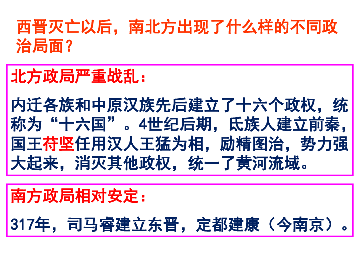 4-1-2东晋南朝政局与江南地区的开发 （15张PPT）