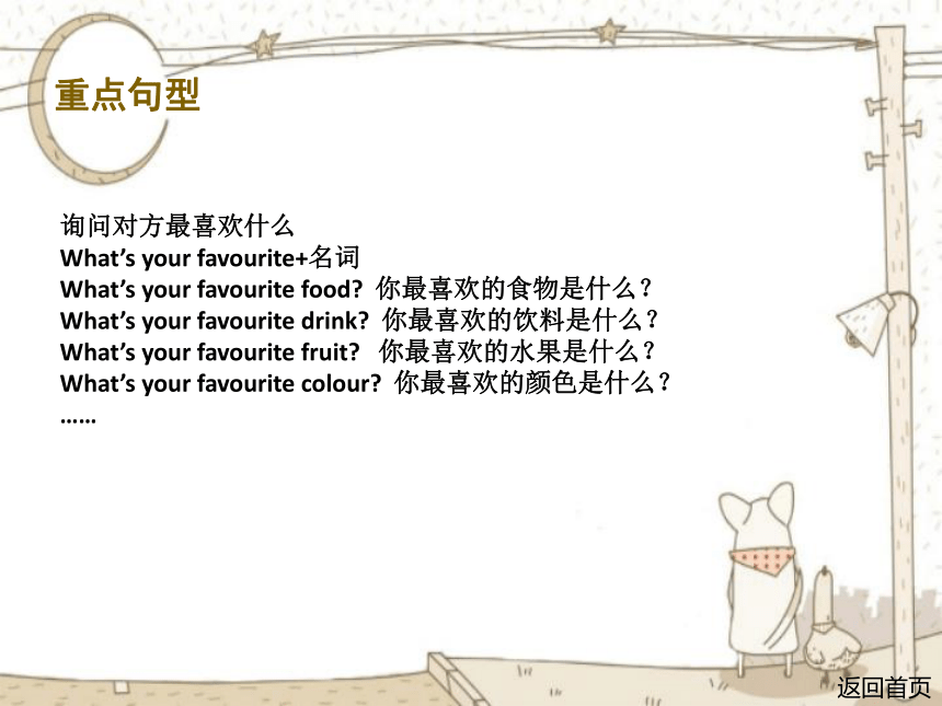 Unit 3 What would you like Part B 复习课件   17张