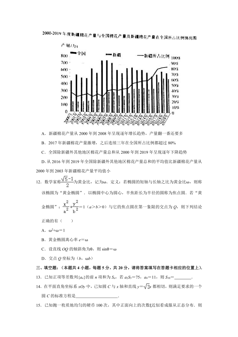 2021年江苏省泰州市高考数学第二次适应性试卷（2021.04）（word解析版）