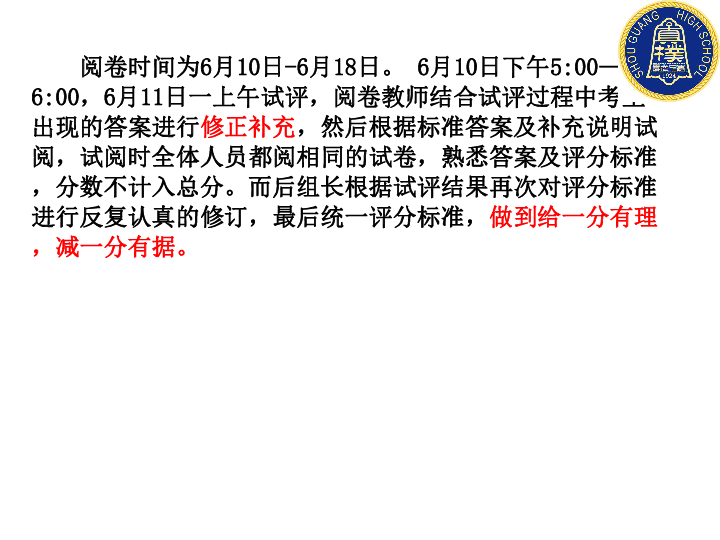 从2019年高考地理阅卷谈地理备考课件（19张）