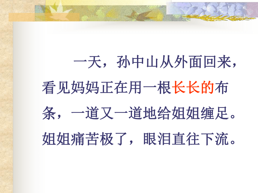 苏教版三年级语文上册24《孙中山破陋习》课件