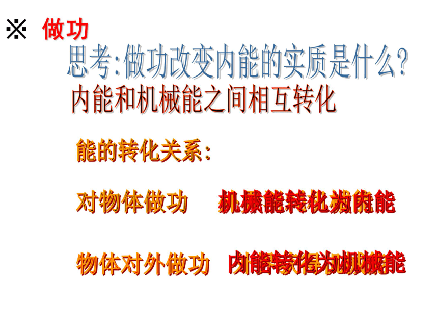 教科版九年级上册物理  1.2 内能和热量 课件 (20张PPT)