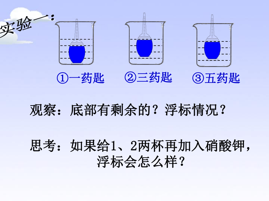 浙教版科学八年级上第1章第七节物质在水中的溶解（第1课时）