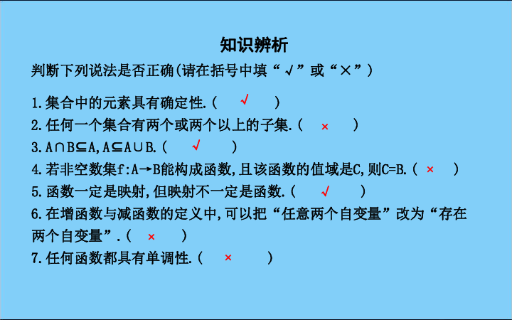 2019_2020学年高中数学第一章集合与函数概念章末总结课件新人教A版必修1:40张PPT