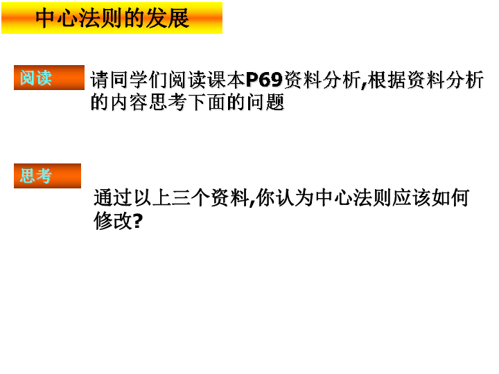 人教版高中生物必修二 4.2 基因对性状的控制（21张）