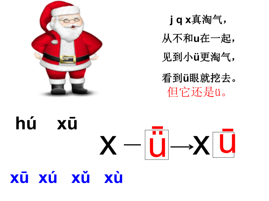 人教新课标一年级语文上册《j q x 1》PPT课件