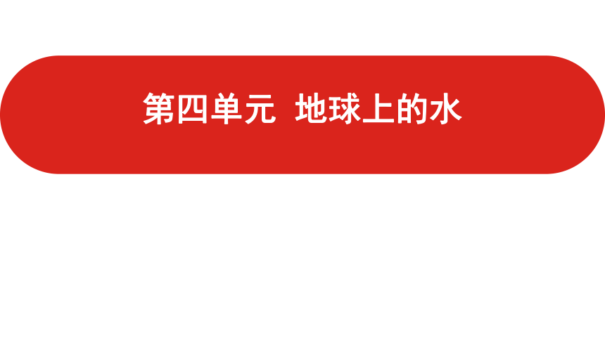 全国通用高中地理一轮复习  第四单元 地球上的水  课件