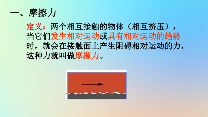 八年级物理全册第六章熟悉而陌生的力第五节科学探究摩擦力课件43张